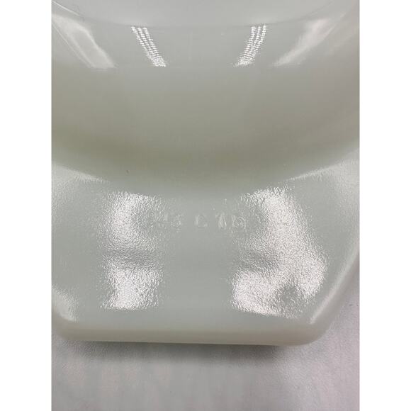 Vintage PYREX 043 Green Spring Blossom Glass Casserole & Lid 1.5 Qt - Picture 12 of 12